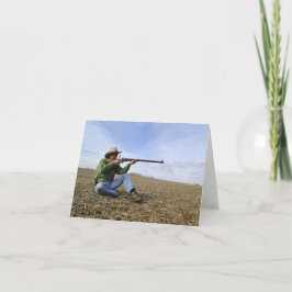 Cowboy Notecard Karte