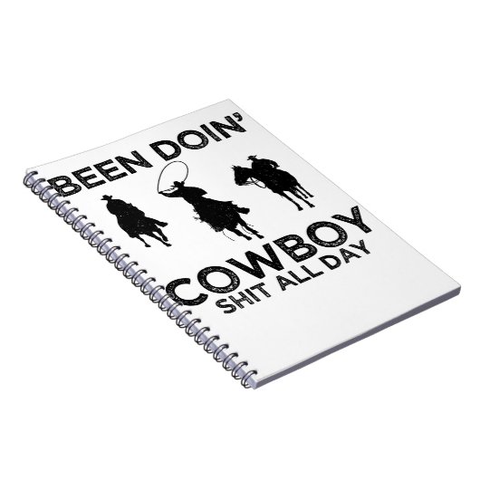 Cowboy Notizblock (Rechte Seite)