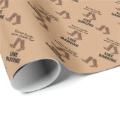 Cowboy oder Cowgirl Boots Line tanzen Ihre Farbe Geschenkpapier (Rolleneckpunkt)