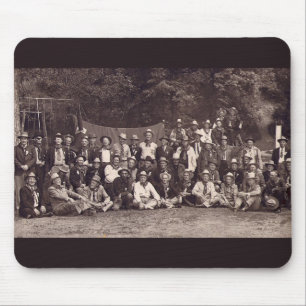 Cowboy Old Timers Mousepad