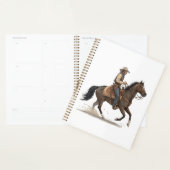 Cowboy On Horse Planer (Anzeige)