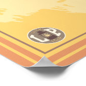 Cowboy on Horseback - Oregon Poster (Ecke)