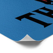 Cowboy on Horst DANKS Poster (Ecke)