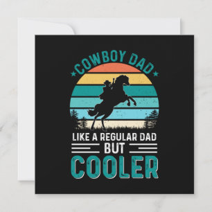 Cowboy Papa Einladung