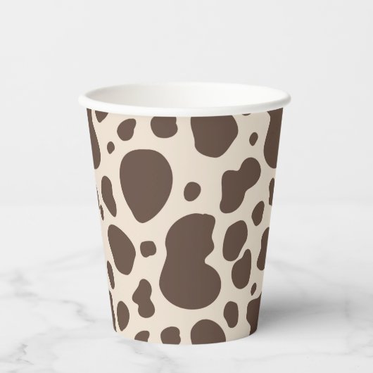 Cowboy Party Cups | Kuhdruckpapiergruppen Pappbecher (Vorderseite)