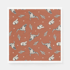 Cowboy Party Napkins | Western Party Napkins Serviette