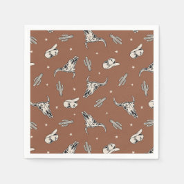 Cowboy Party Napkins | Western Party Napkins Serviette