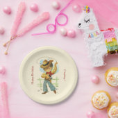 Cowboy-Party Pappteller (Party)