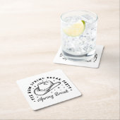 Cowboy-Party Rechteckiger Pappuntersetzer (Vor Ort)