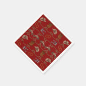 Cowboy-Party Serviette (Ecke)