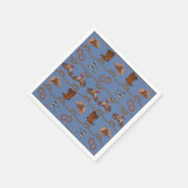 Cowboy-Party  Serviette (Ecke)