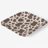 Cowboy Party Teller | Kuhdruckpapier-Teller (Gewinkelt)