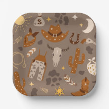 Cowboy Party Teller | Western Paper Teller