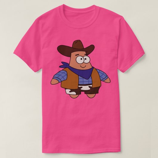 Cowboy Patrick T-Shirt (Design vorne)