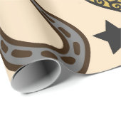 Cowboy Pattern Geschenkpapier (Rolleneckpunkt)