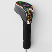 Cowboy Pattern Golf Headcover (angewinkelt)