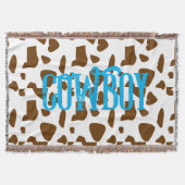 Cowboy personalisiert decke (Vorderseite)