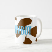 Cowboy-personalisierte Tasse (VorderseiteRechts)