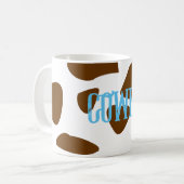 Cowboy-personalisierte Tasse (Vorderseite Links)