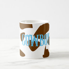 Cowboy-personalisierte Tasse
