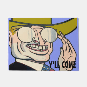 Cowboy Personalize Floor Mat Fußmatte