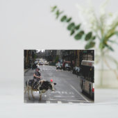 Cowboy-Polizist Postkarte (Stehend Vorderseite)