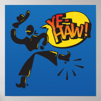 Cowboy pop art - primary poster