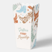 Cowboy Popcorn Favor Box Geschenkschachtel (Vorderseite)