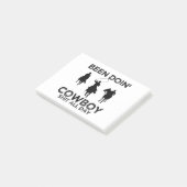 Cowboy Post-it Klebezettel (angewinkelt)