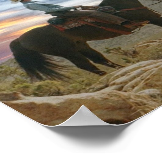Cowboy Poster (Ecke)