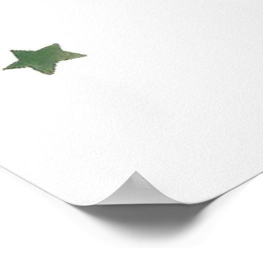 Cowboy-Poster Poster (Ecke)