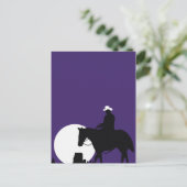 Cowboy Postkarte (Stehend Vorderseite)