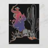 Cowboy Postkarte (Vorderseite)