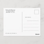 Cowboy Postkarte (Rückseite)