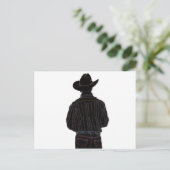 Cowboy Postkarte (Stehend Vorderseite)