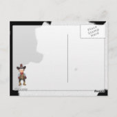 Cowboy Postkarte (Rückseite)