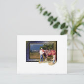 Cowboy Postkarte (Stehend Vorderseite)