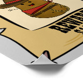 Cowboy Potato Gewollt Poster (Ecke)