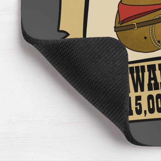 Cowboy Potato Gewollt Poster Mousepad (Ecke)