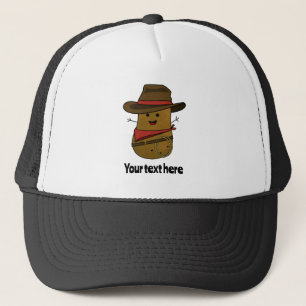 Cowboy Potato Personalisiert Truckerkappe