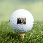 Cowboy Präsident Trump Golfball (Insitu T-Shirt)