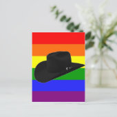 Cowboy Pride Postkarte (Stehend Vorderseite)