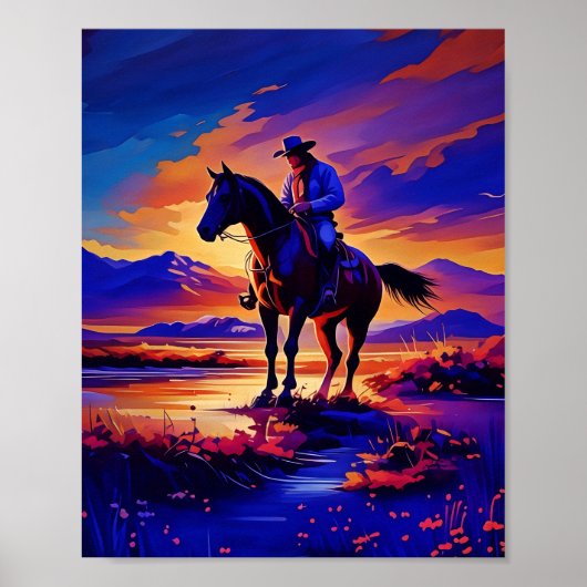 Cowboy Print, Value Poster Paper (Matte) (Vorne)