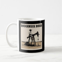 Cowboy Pump Jack Rodeo Design, Western Oilfield Kaffeetasse