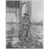 Cowboy Rancher oder kanadischer Gesetzentwurf des Aufkleber (Vorderseite)