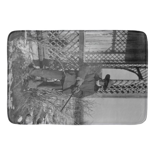 Cowboy Rancher oder kanadischer Gesetzentwurf des Badematte (Vorderseite)