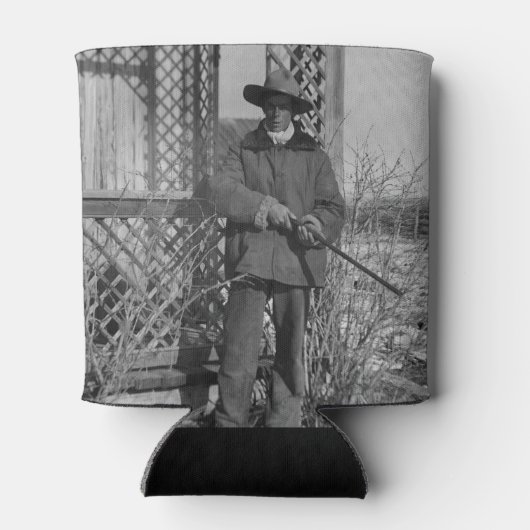 Cowboy Rancher oder kanadischer Gesetzentwurf des Dosenkühler (Rückseite)