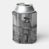 Cowboy Rancher oder kanadischer Gesetzentwurf des  Dosenkühler (Kanne Rückseite)