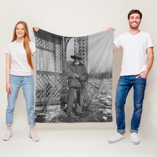 Cowboy Rancher oder kanadischer Gesetzentwurf des Fleecedecke (Beispiel)