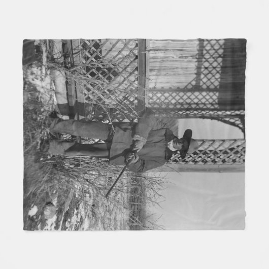 Cowboy Rancher oder kanadischer Gesetzentwurf des Fleecedecke (Vorderseite (Horizontal))